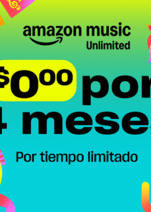 AMAZON MUSIC 4 MESES